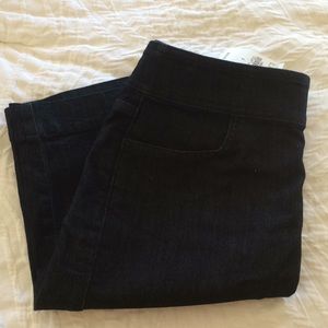 Loft jean pencil skirt